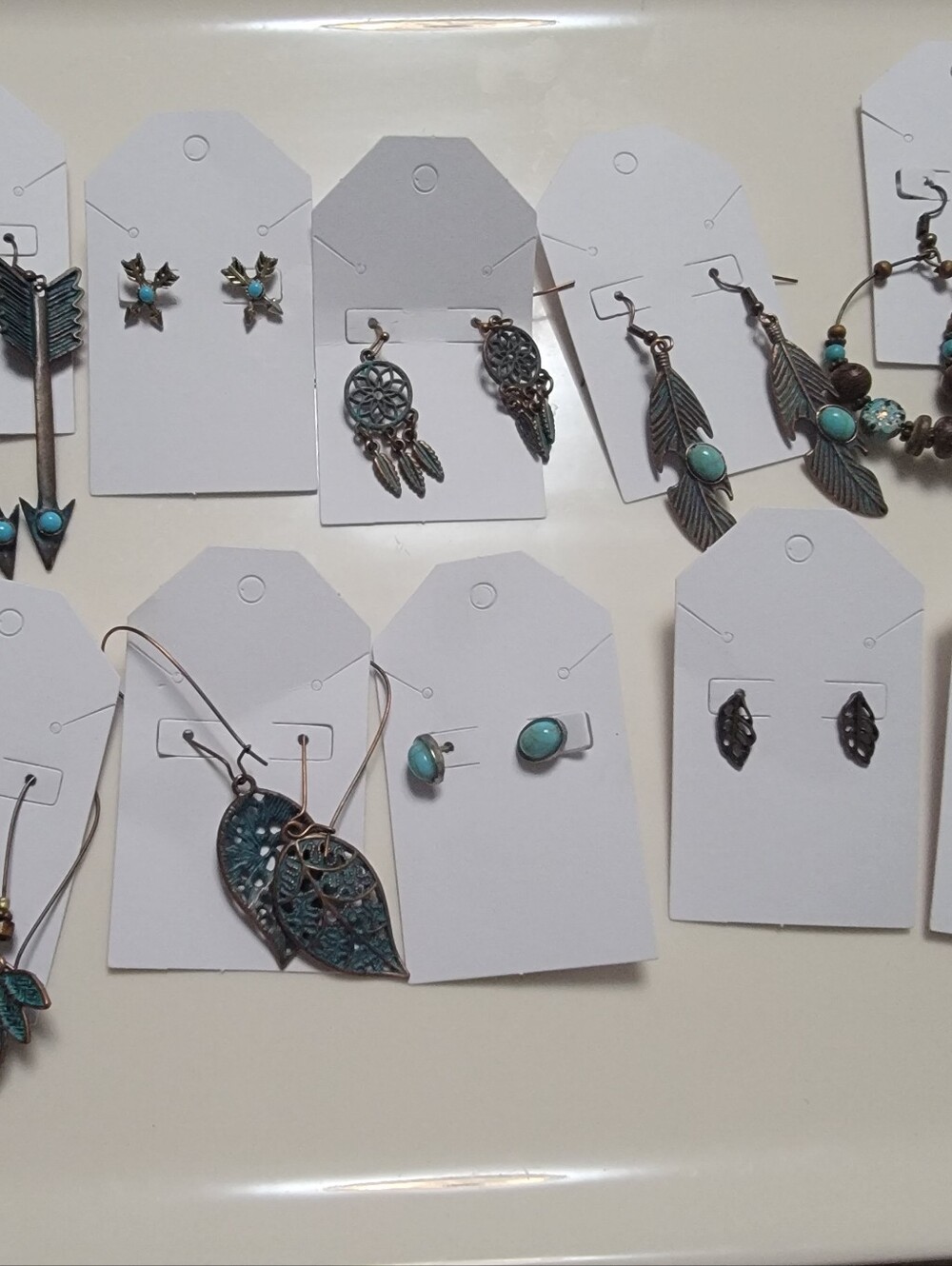 10 Pairs Of Pierced Earrings